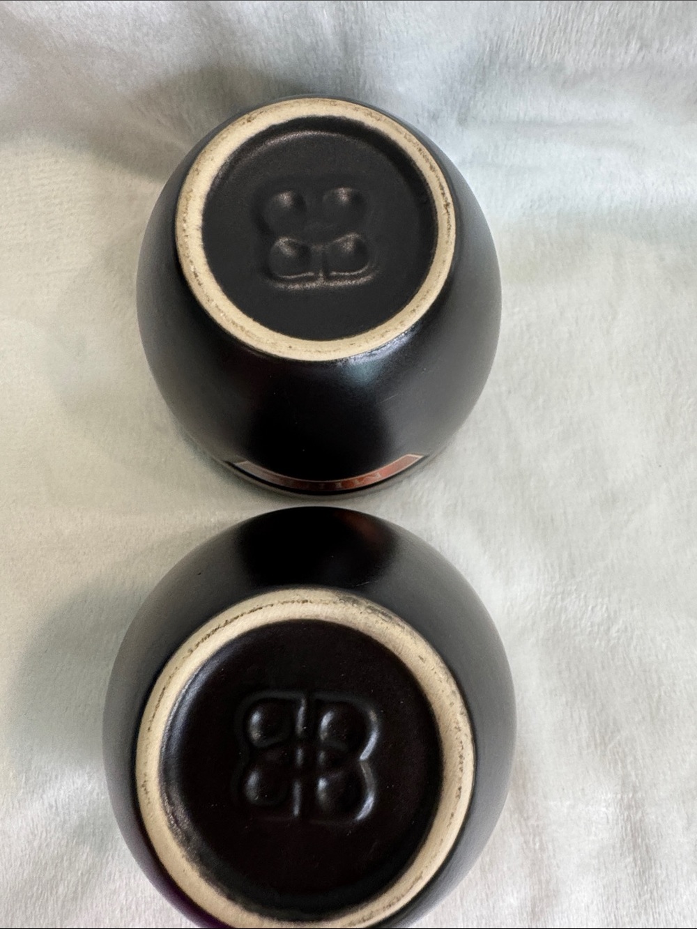 Bailey's Irish Cream "Yours" & "Mine" Ceramic Mug Set Barware Drinkware VTG - Picture 6 of 7